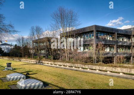 `The former chancellery in Bonn Stock Photo